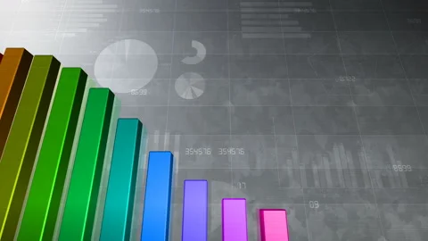 Business Graph 18 8 BwF1c1 4k Stock Footage 101309767