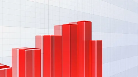 Business Graph 2018 1 BsA1r 4k Stock Footage 94490962