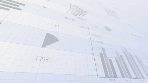 Business Graph 2018 3 Back E1a 4k Stock Footage 97636990