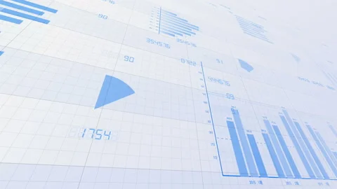 Business Graph 2018 3 Back E1b 4k Stock Footage 97637244