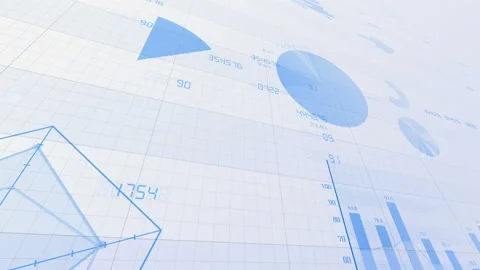 Business Graph 2018 3 Back E2b 4k Vídeos de archivo 97638301