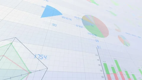 Business Graph 2018 3 Back E2c 4k Stock Footage 97638500
