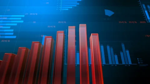 Business Graph 2018 3 BsB2r 4k Stock Footage 96750937