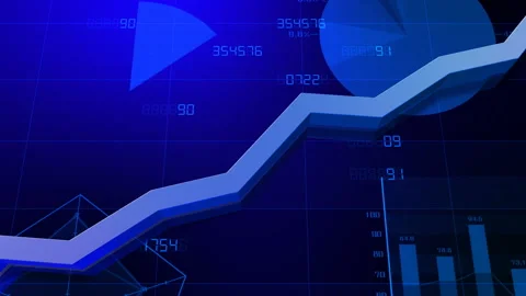 Business Graph 2018 3 SuB2b 4k Stock Footage 97391753