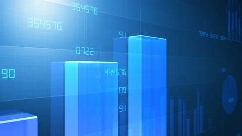 Business Graph 2018 7 BlA1b2 Stock-Footage 100076253