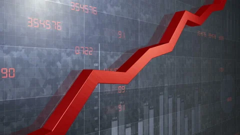 Business Graph 2018 7 SuA1r1 Stock Footage 100094367