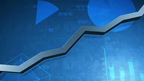 Business Graph 2018 7 SuB1b1 Vídeos de archivo 100094401