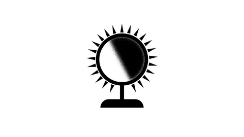 Business Graph Chart sun Icon Animation for Financial Insights. Stock Footage 286145522