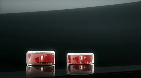 Business Graph on Dark Background Stock Footage 710007