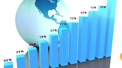 Business Graph Stock Footage 23273293