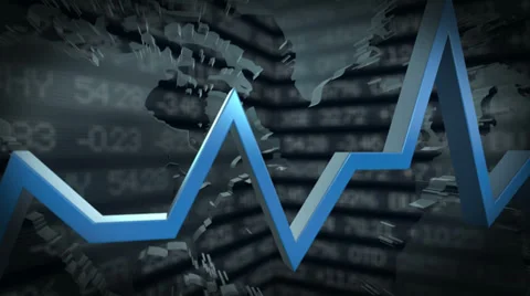 Business graph 스톡 동영상 37797683