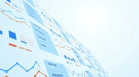 Business graph growth progress Stock Footage 56081891