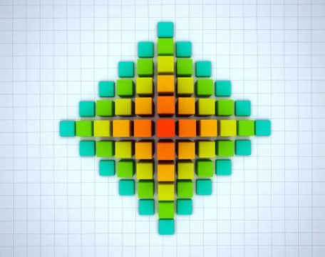 Business graph Stock Illustration