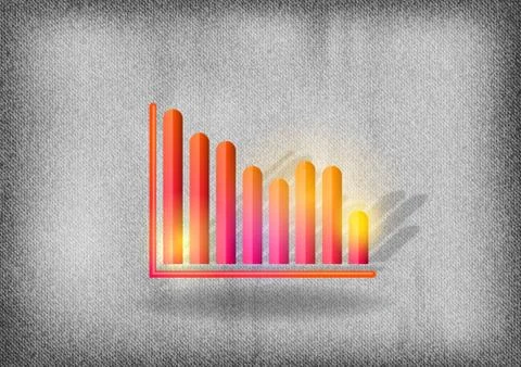 Business graph Stock Illustration