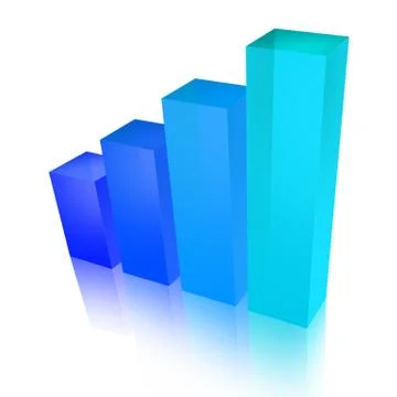 Business graph Illustrazione stock