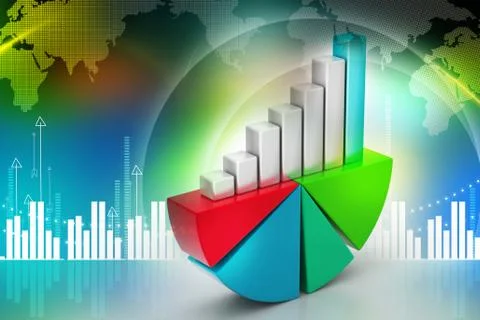Business Graph Stock Illustration