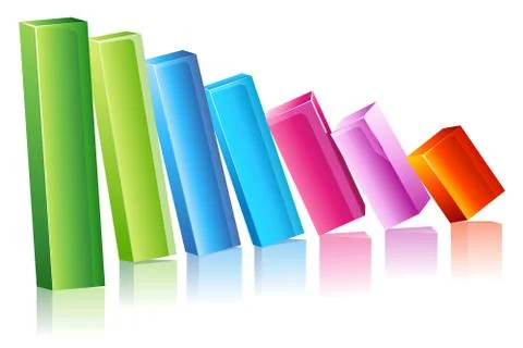 Business graph Stock-Illustration