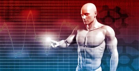 Business Graph Illustrazione stock