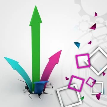 Business graph Stock Illustration