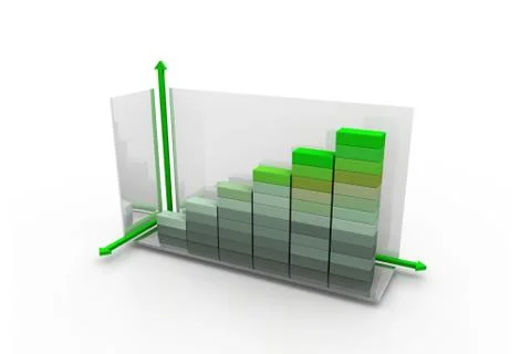 Business graph Stock Illustration
