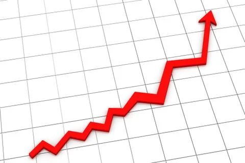 Business graph Stock Illustration
