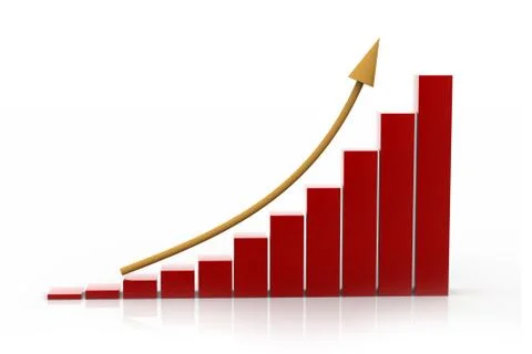 Business graph Stock Illustration