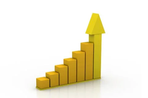Business graph Stock Illustration