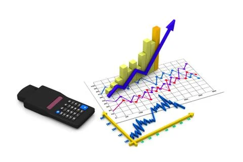 Business graph Stock Illustration