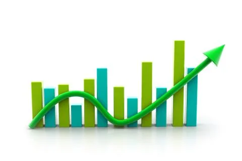 Business graph Stock Illustration