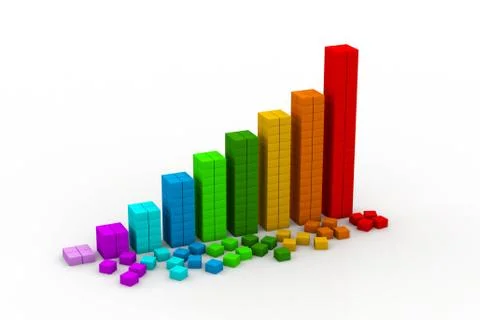 Business graph Stock Illustration