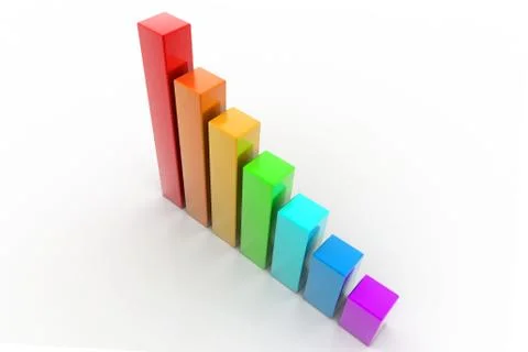 Business graph. Stock Illustration
