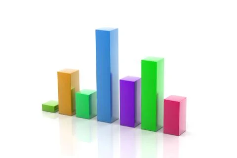 Business graph Stock Illustration
