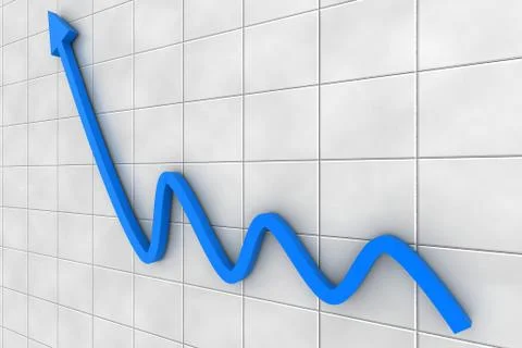 Business graph Stock Illustration