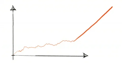 Business graph include alpha channel Stock Footage 829878
