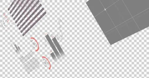 Business Graph Interface Stockillustratie