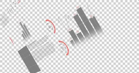 Business Graph Interface Stock Illustration