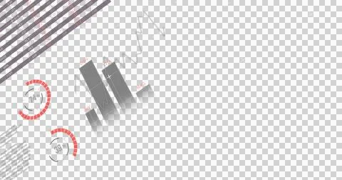 Business Graph Interface Stockillustratie