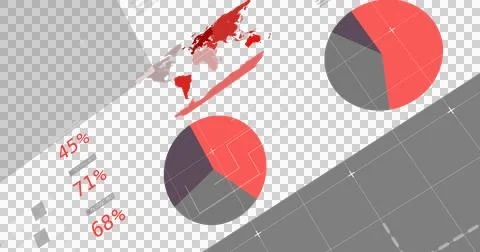 Business Graph Interface Stock Illustration