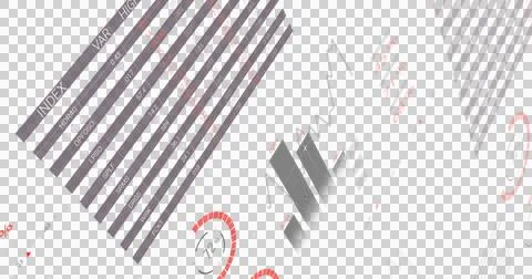 Business Graph Interface Stockillustratie