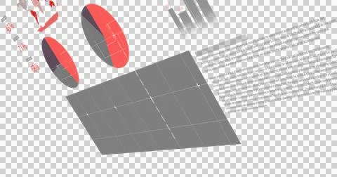 Business Graph Interface Stock Illustration