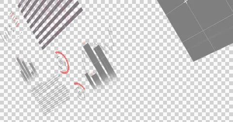 Business Graph Interface 스톡 일러스트