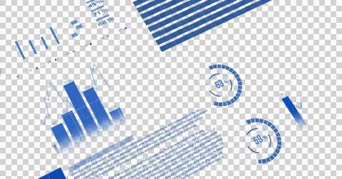 Business Graph Interface Stockillustratie