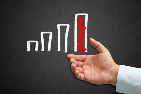 Business graph Stock Photos