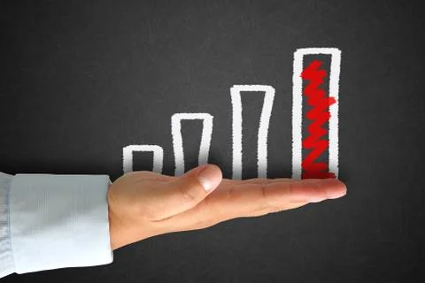 Business graph Stock Photos