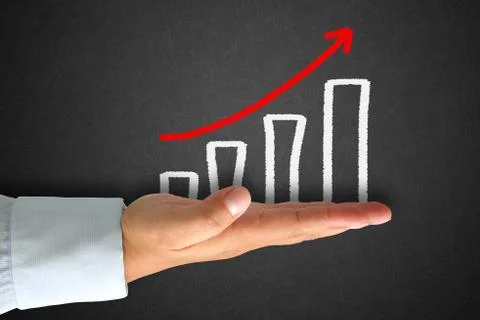 Business graph Stock Photos