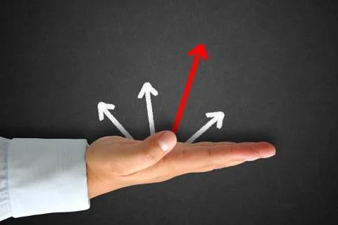 Business graph Stock Photos