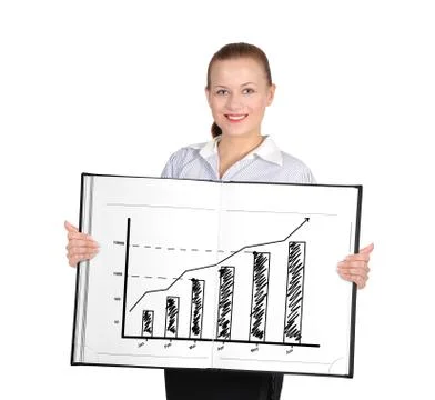 Business graph Stock-Fotos