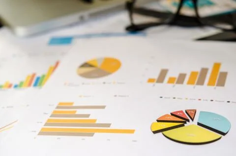 Business graph Foto stock