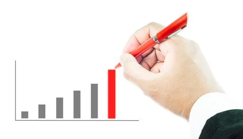 Business graph Stock Photos