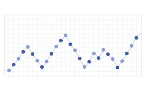 Business graph. Vector flat design infographic element. Bar chart or diagram for Stock Illustration